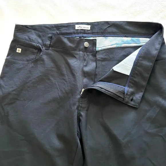 Peter Millar Performance Five-Pocket Pant Black 39/31”
